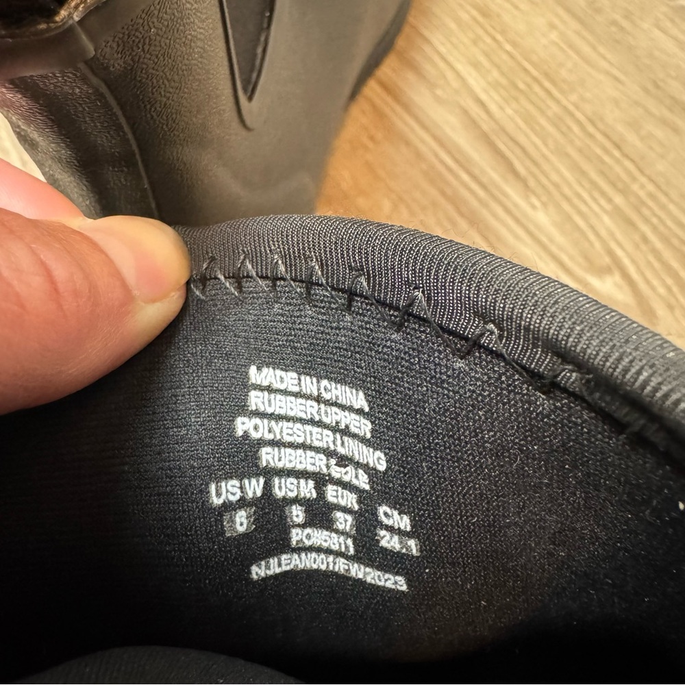 Quince Black Chelsea Rain Boots - Picture 7 of 7